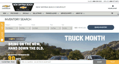 Desktop Screenshot of newsmyrnachevyfl.com